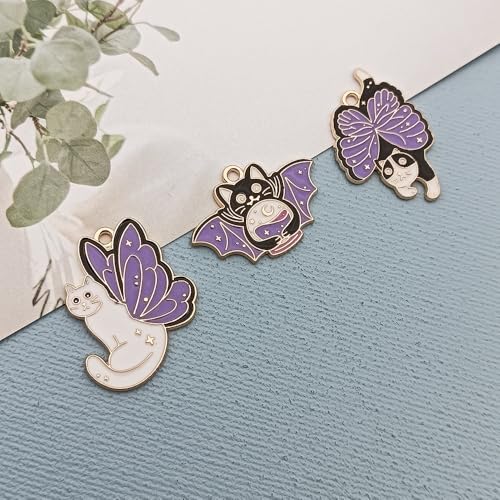 Image of 3 Pcs Batcat Cross Stitch Needle Minder -Magnet for Secure Needle Storage, Embroidery Accessories, Keep Your Needles Secure