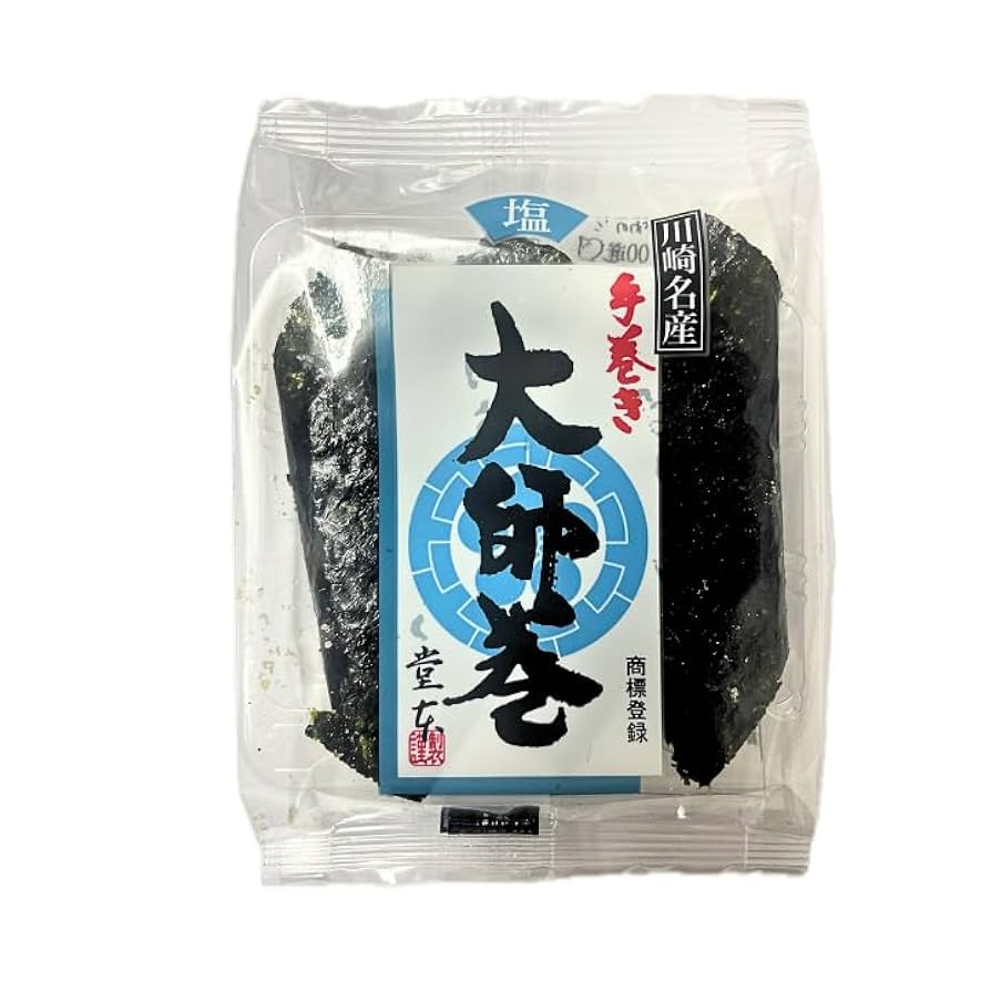 Amazon.co.jp: 【塩】 堂本 大師巻3本入 手土産 お供え物 お菓子