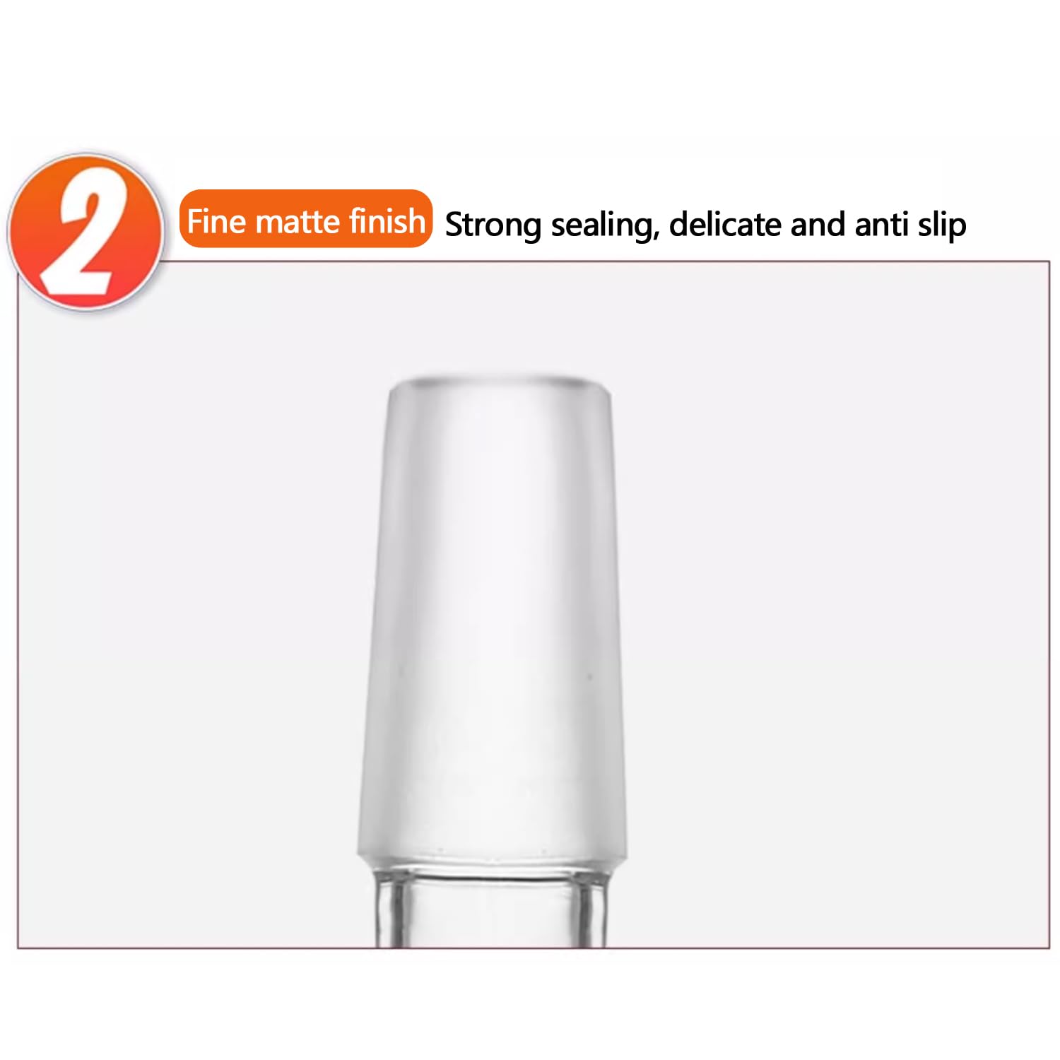 Borosilicate Glass Drying Tube 75 Degrees Bent Adapter Chemistry Laboratory Glassware (29/32)