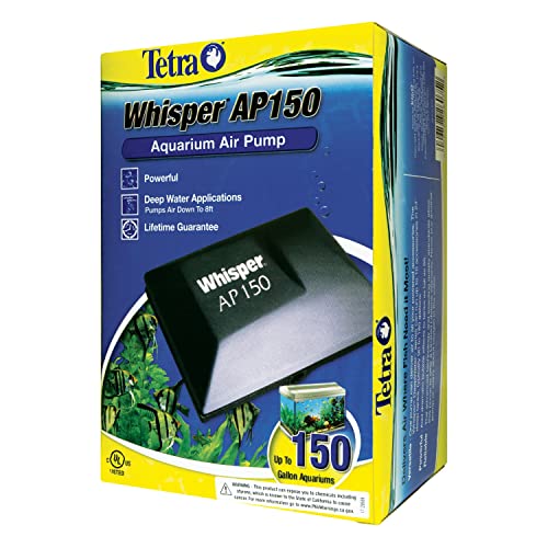 Image of Tetra Whisper Air Pump for Deep Water Applications,Black (Pack of 12)