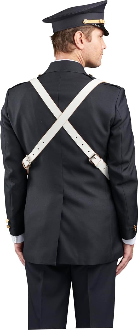 JAY-PEE Parade Flag Carrier Leather Sling Carrying Belt