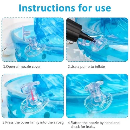 Image of Inflatable Kiddie Float | Water Baby Floater for Kids| Safe Anti-flip Diaper Style Swim Tube Rider| Swim Pool Tube for Toddlers|Multicolor Cute Swimming Pool Safety Seat (ROUND FLOAT BLUE)