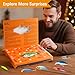 Fishing Advent Calendar 2025,24 Days Christmas Countdown with 24pcs Premium Lifelike Fishing Lures Collection, Ideal for Adult Men, Fishermenand All Fishing Enthusiasts