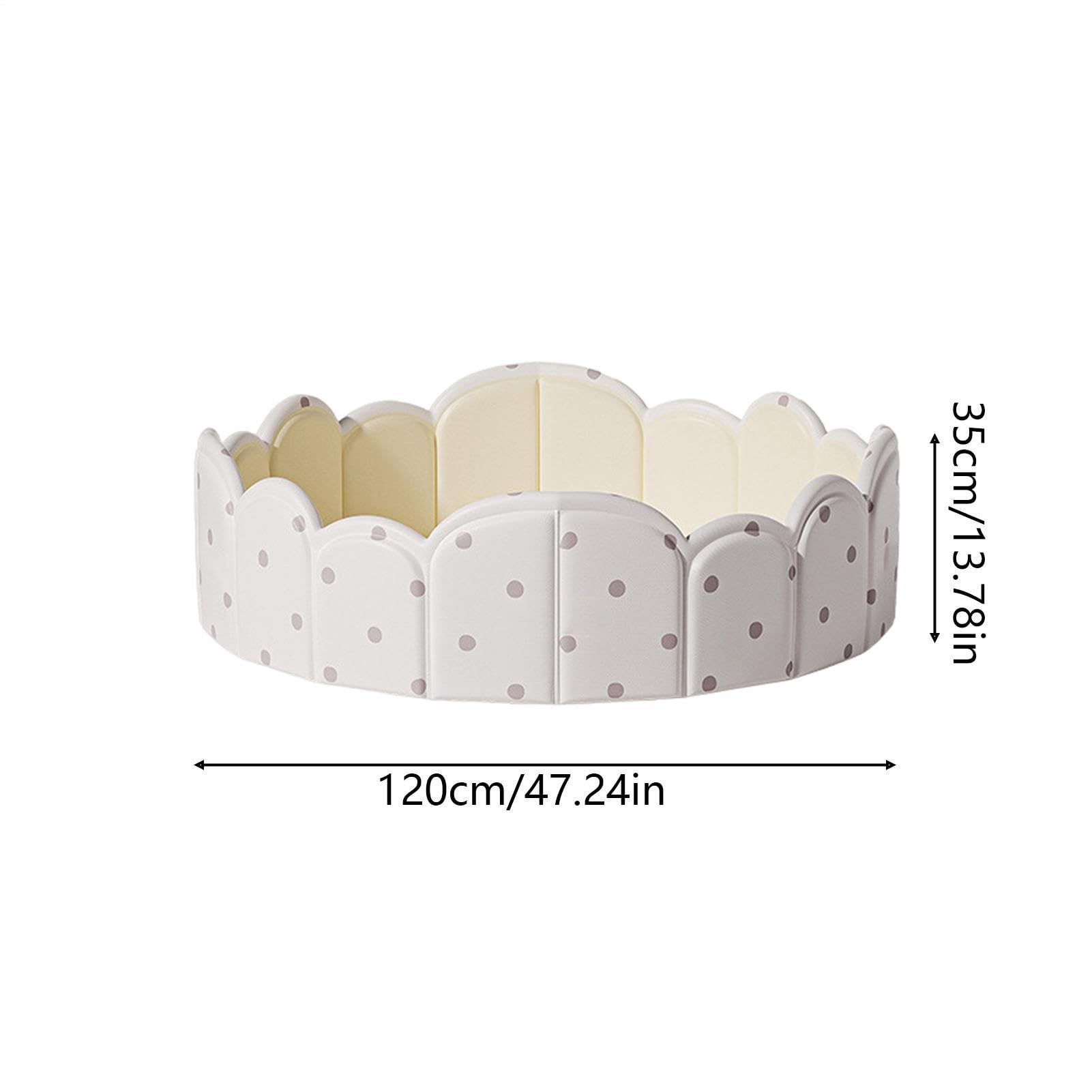 Piscina Plegable para Mascotas Tina de Baño Reforzada No Inflable | Pileta para Perros Para en Jardín, Playa, Interior, Exterior, Viajes de Verano