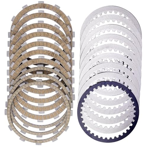 Discos de embrague de motocicleta con placas de acero para Harley FLHXSE 3