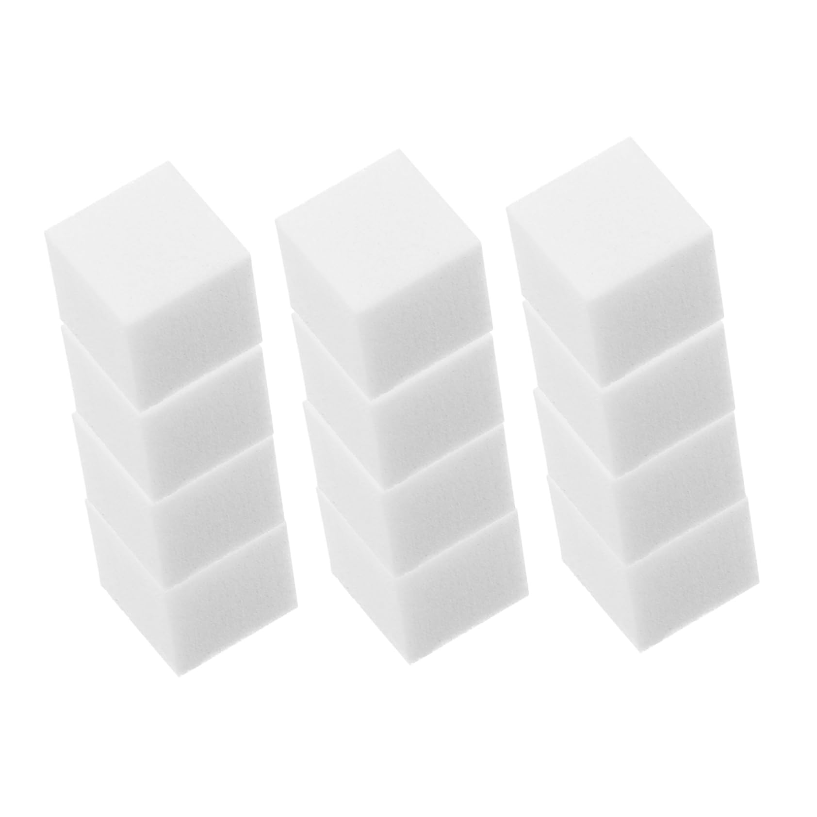 SHERCHPRY 100Pcs Nail Sponges for Precise Application Soft Makeup Sponges for Nail Art Blush Small Square Design for Mess Use for Professional and DIY