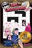  GIRLY CROSSWORD 55 PUZZLES, 6x9\