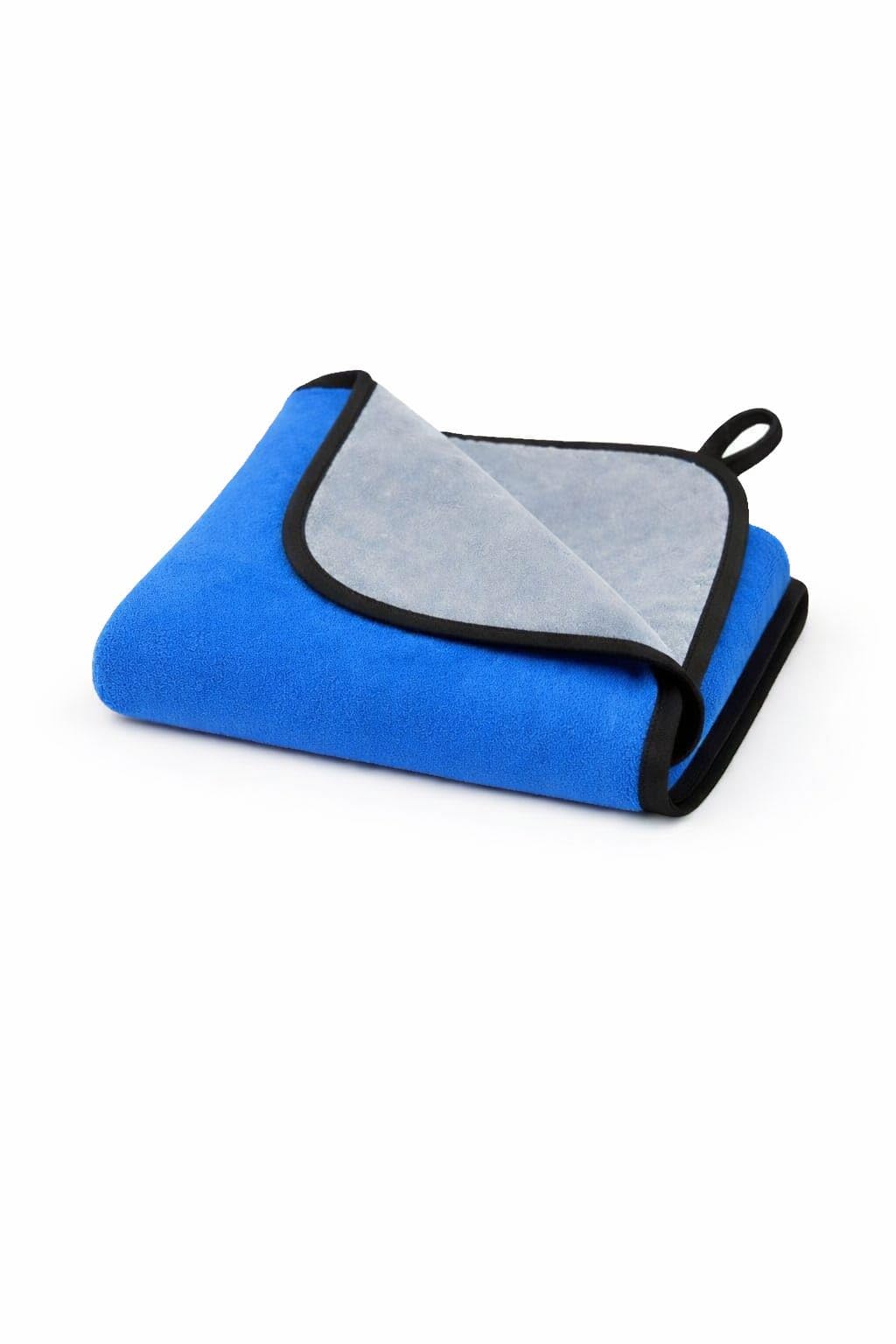 Towel for Car Cleaning 800 GSM - Micro Fiber Cleaning Towel, Cloth for Dusting Washing & Mirror Glass Cleaning, Microfibre Cloth for Drying & for Car Detailing (40x40 CM) (Pack of 1) Blue-image-22