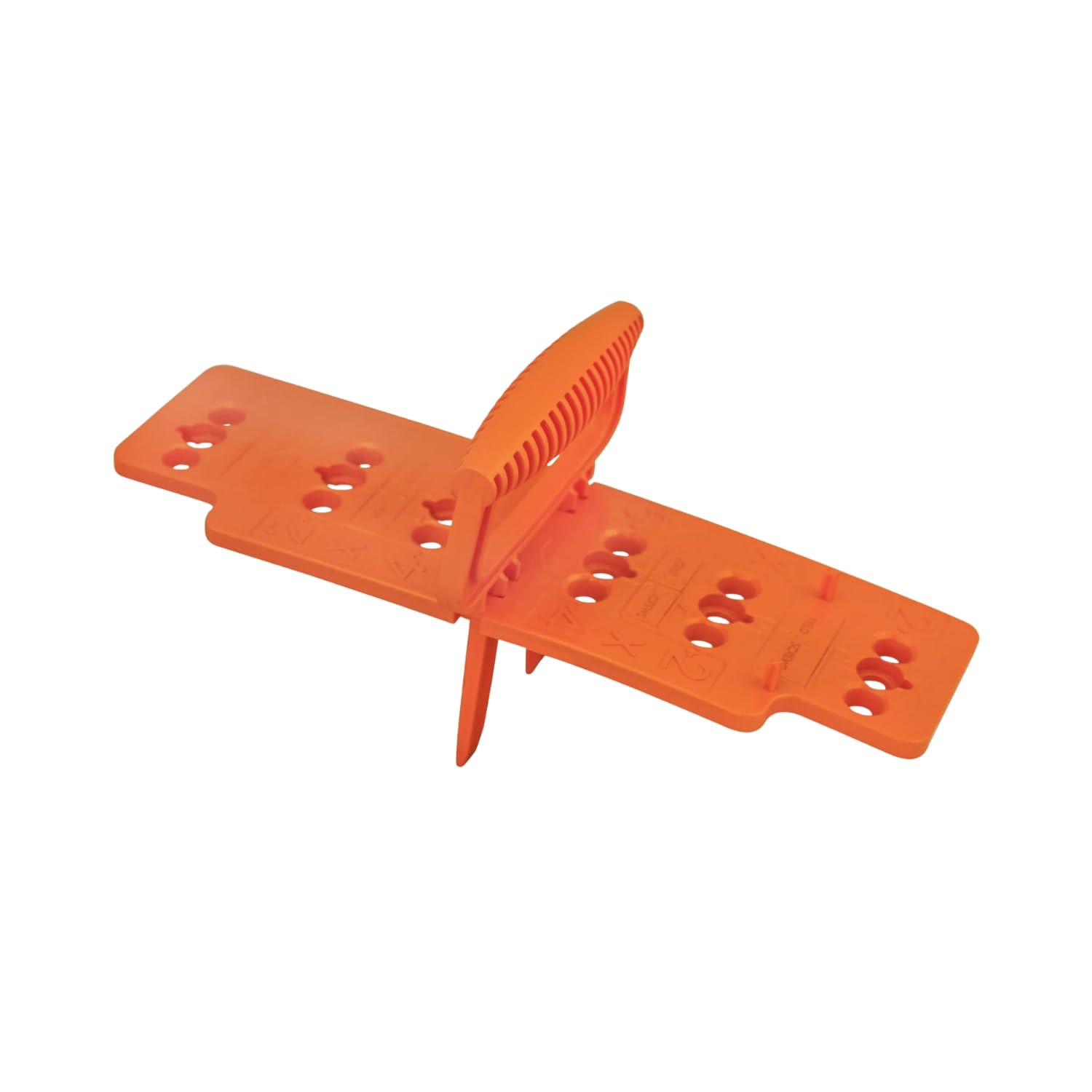 JIG-A-DECK Deck Spacer & Fastener Alignment Guide for Hardwood, Composite, PVC and Pressure Treated Decking (2 PACK)