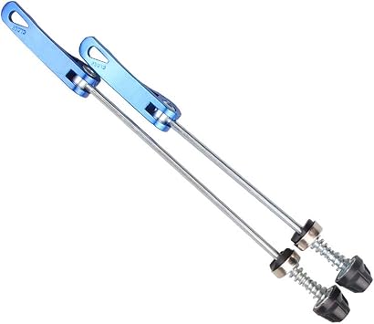 Wheel Hub Front and Rear Skewers Quick Release Clip Bolt Lever for Road Mountain Bicycle MTB