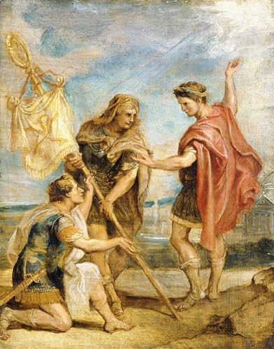 Images peintures le Labarum de Peter Paul Rubens affiche artistique 60x90cm