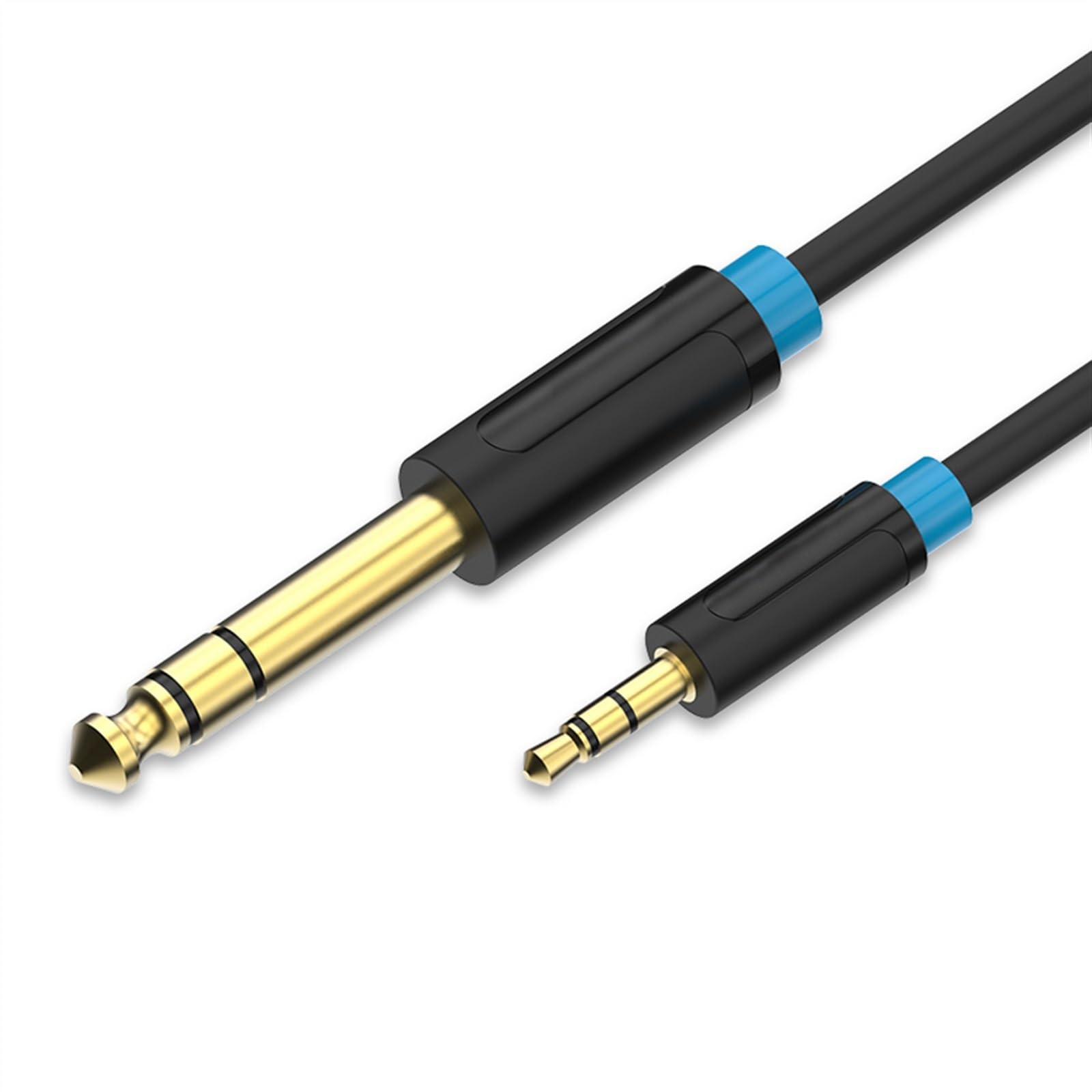 kabel audio do gitary Kabel Audio 3.5mm Do 6.5 Męski Na Męski Kabel Połączeniowy 6.35 Wzmacniacz Mikser Gitarowy Linia Do Konwersji (Color : 3 m)