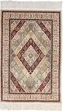 Origine: Turquie Nain Trading Hereke 96x141 Noué à la Main Tapis d\'Orient Tapis Soie