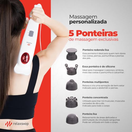 Massageador Relax Hammer Profissional Corporal 220v