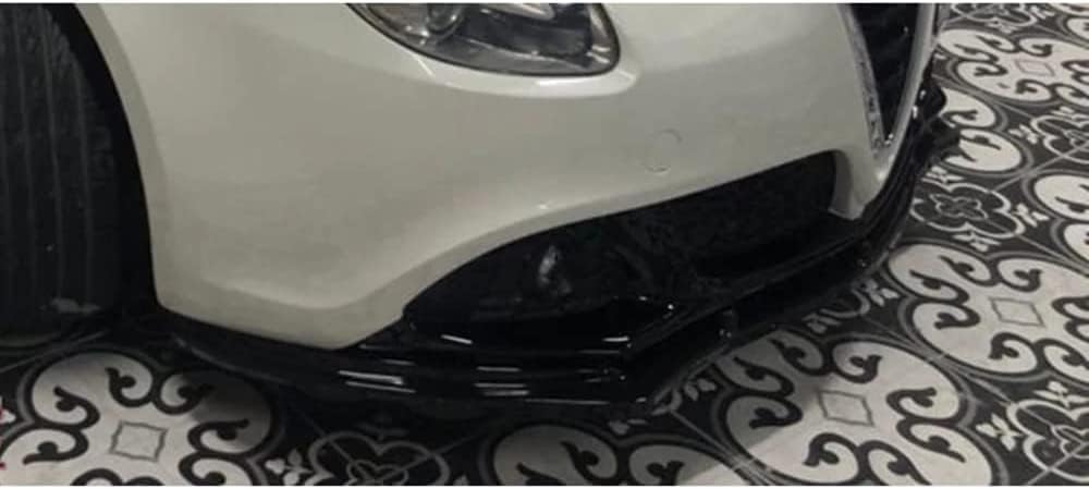 Auto Spoiler Frontali per Alfa Romeo Giulietta, Diffusore Labbro Paraurti Anteriore Deflettore Labbra Accessorio Modificato