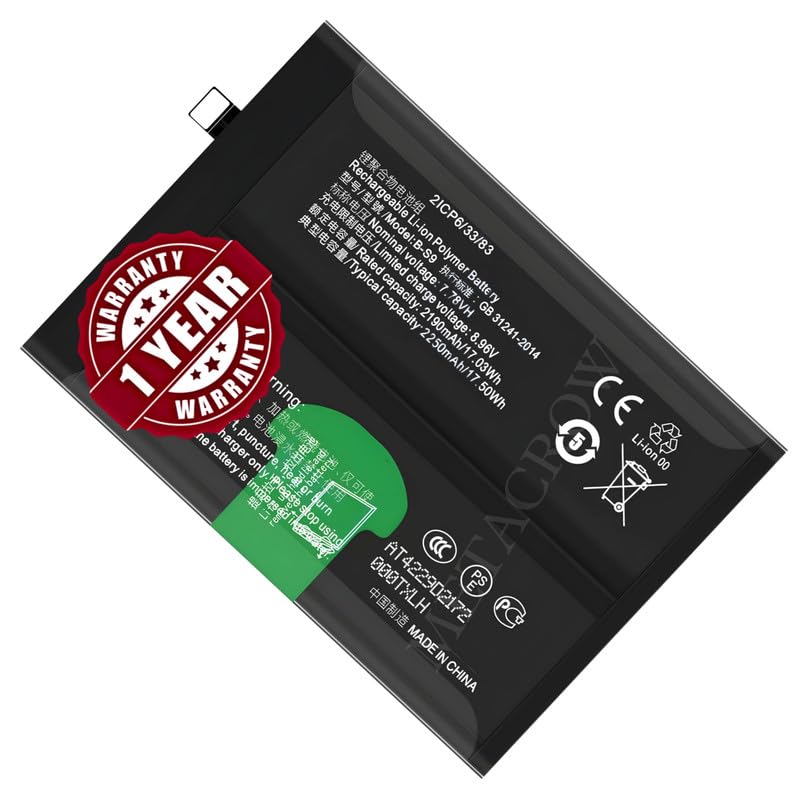 Image of Original B-S9 Battery Compatible for Vivo iQOO Neo 5s - (4500mAh) - 1 Year Warranty JK1