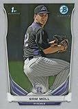 2014 Bowman Chrome Prospects #BCP39 Sam Moll Rockies MLB Baseball Card NM-MT