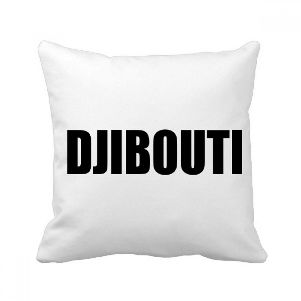 Coussin Djibouti 40x40 oreiller décoratif multicolore pour maison