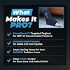 TheraICE Ankle Ice Pack Wrap for Swelling, Sprained Ankle Brace for Women Men, Cold Foot Heel Spur Support Compression Socks, Plantar Fasciitis Achilles Tendonitis Pain Relief FocusZone Extra Cooling