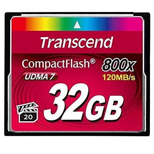 Carte mémoire CompactFlash Transcend CF800 32Go TS32GCF800 UDMA 7