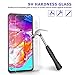 Ferilinso Screen Protector for Samsung Galaxy A70S / A70, [4 PACK] Tempered Glass Screen Protector