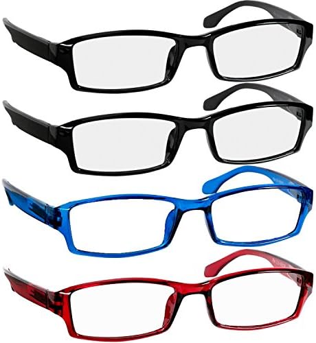TruVision Readers Reading Glasses - 9501HP - 4-2BKRDBL - 3.25