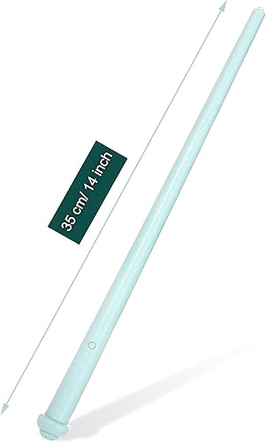 Miniatura 2 de Gejoy Varitas de mago de 2 piezas con luz mágica y sonido para cosplay azul