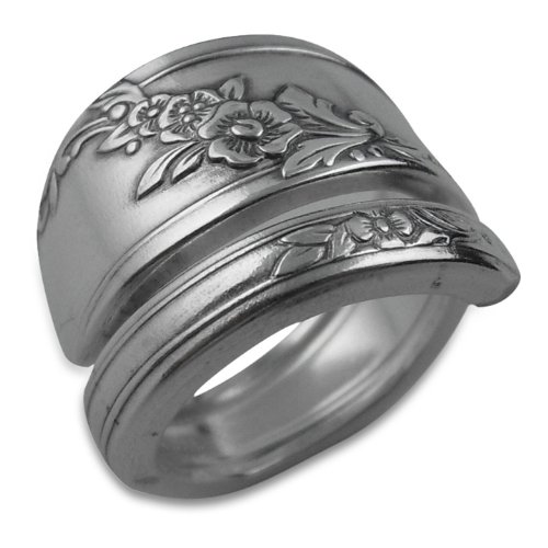 Silverware Ring, Queen Bess II by Oneida, Sizes 6-12