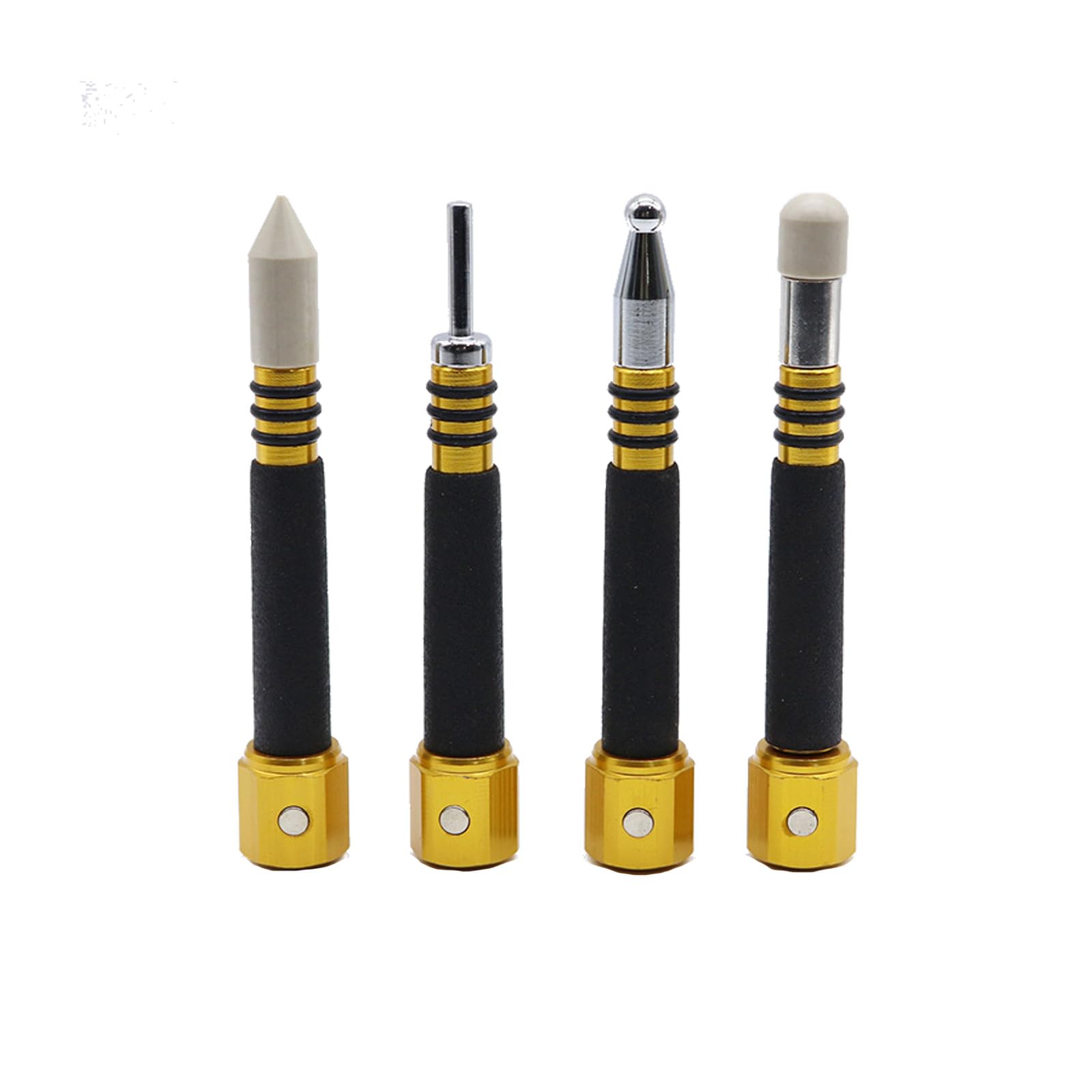 Fibroxify Anti- Car Body Dent Repair Tool Removable Pen Shape Traceless Repair Tool Automobile Body Dent Removal 4PCs