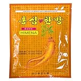 HIMENA Red Ginseng Herbal Patch for Knee, Joint, Neck, Back, Muscle, Shoulders, 2 Packs of 40 Patches