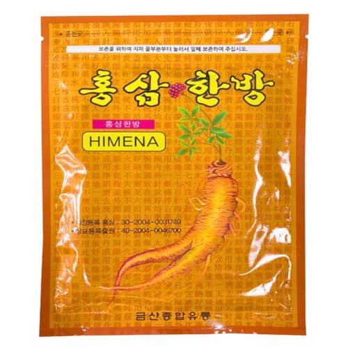 Parche de hierbas para dolor de rodilla y músculos con ginseng rojo HIMENA, 2 paquetes