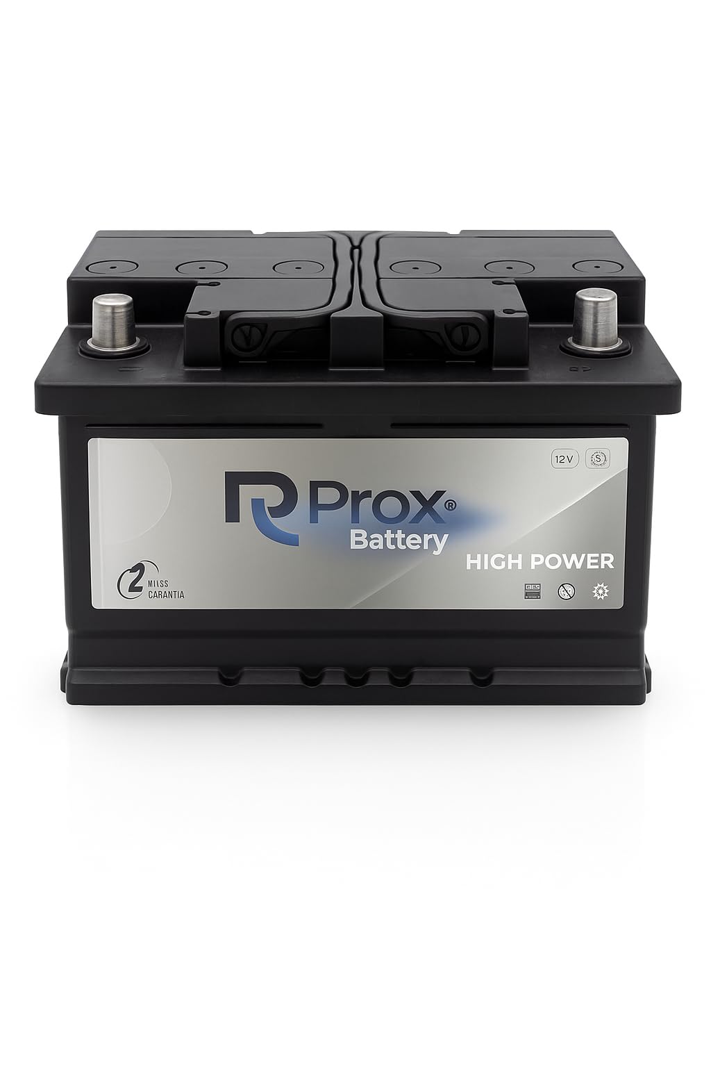 Batería de coche 75 Ah 680 Amp 24 Meses de Garantía. Máxima Energia de Aranque. Fabricante Lider Europeo.