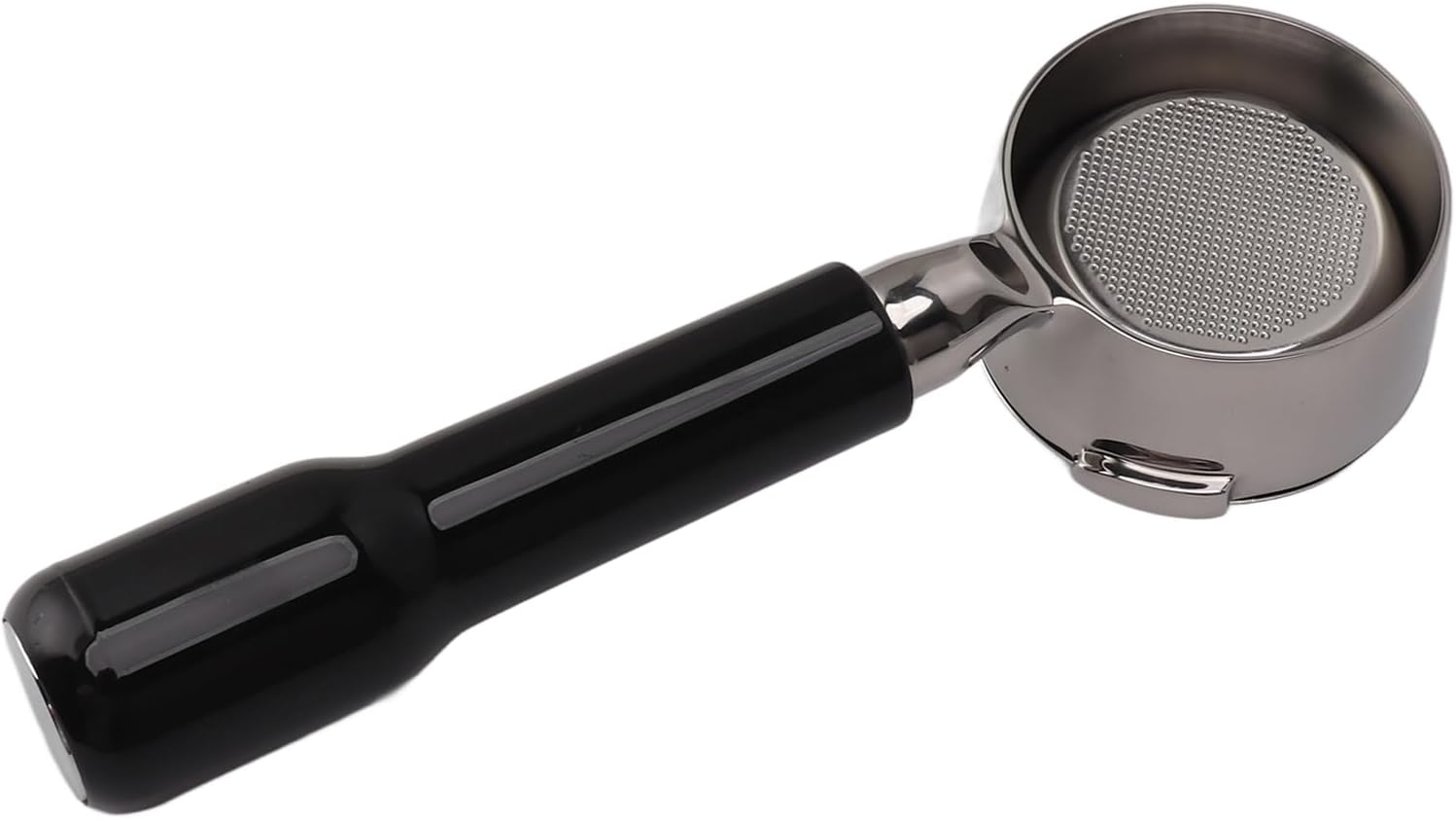 Accessories 2 Ear Comfortable Grip Coffee Machine Accessory 54mm Stainless Steel with Filter Basket and Puck Screen for GAGGIA BABY EVOL UTION (Black)