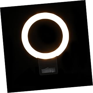 UKCOCO LED Circle Light Ring Fill Light Shooting Ring Light Phone Clip on Light PC Black Selfie Light LED Ring Light Smart Phone Light LED Round Light Makeup Circle Light Video Light