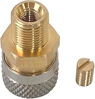 Vista 6 de Adaptador universal de enchufe de desconexión rápida de rosca macho BSPP de 1/8 pulgadas, hembra de desconexión rápida a 1/8 pulgadas BSPP macho