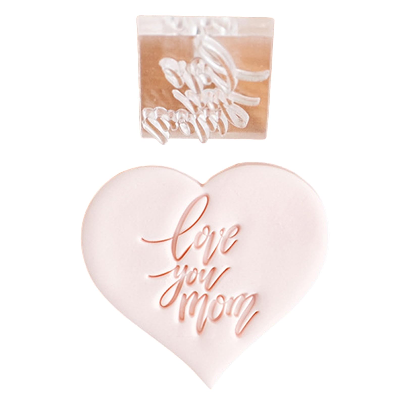 Ahmany Mother ' s Day Cookie Stamp Molds Effective Mother ' s Day Fondant Cutter Functional Biscuits Baking