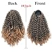 XSASLYET 18 Inch Drawstring Ponytail Extension for Black Women, Curly Long Hair Ponytail, Natural Black Pony Tails Hair Extensions with Secure Fit for Easy Daily Wear (T27)