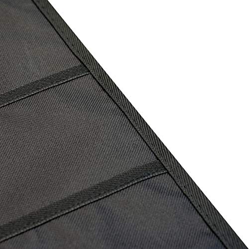 Zenxus Hanging Organizer, 12X12 Paper Storage, Deep Pocket Vinyl Holder, For Cardstock, Scrapbook, Craft Paper, Cut Mat, 3 Door Hooks Included #TOP4