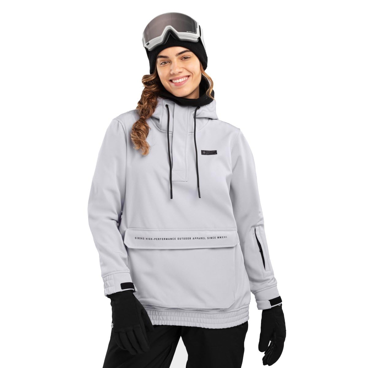 SIROKO Chaqueta para snowboard/esquí esquí y nieve W3-W Lhotse Gris