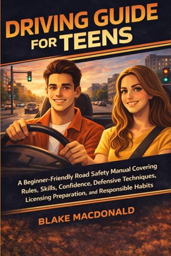 DRIVING GUIDE FOR TEENS: A Beginner-Friendly Road Safety Manual Covering Rules, Skills, Confidence, Defensive Techniques, Licensing Preparation, and Responsible Habits