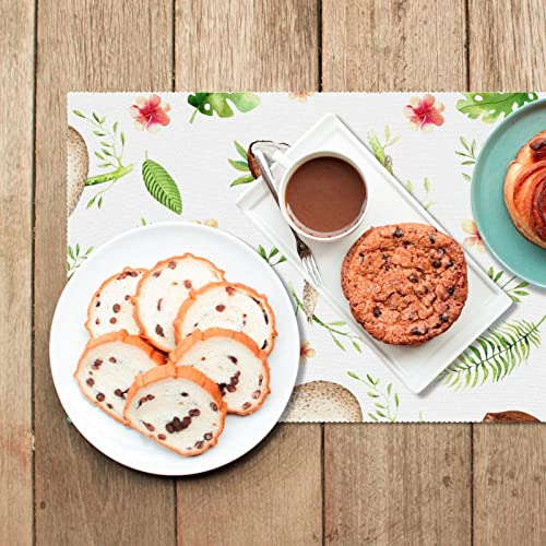 Sets de table paresseux rectangulaires 30x45cm table