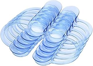 20 PCS Dental Cheek Retractor Mouth Opener, Mouth Openers for Speak Out Game,Standard Dental Mouth Opener- Cheek and Lip Retractor - Clear Blue
