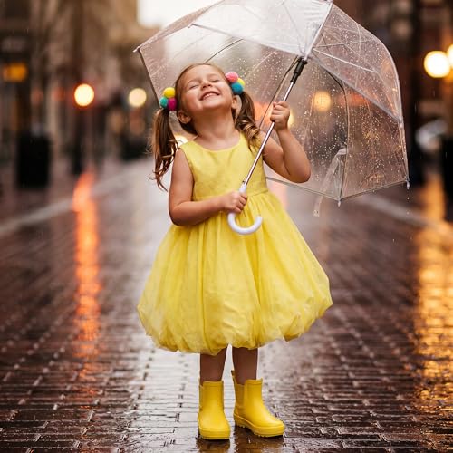 Image of Motasha Chelsea Rain Boots for Girls Boys Waterproof Toddler to Big Kids