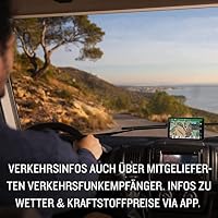 Garmin CamperCam 795 MT-D EU – Navigationsgerätmit integr. Dashcam, Kollisionswarner und Spurhalteassistent für Wohnmobile/Wohnwagen, inkl. 3D-Karten für Europa und Südafrika sowie Fahrerassistenz – Ansicht 5