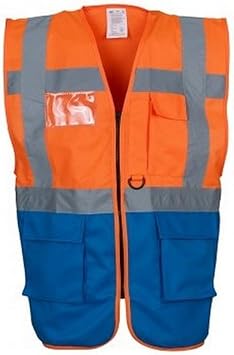 Coloured Hi Vis Executive Vest High Viz 