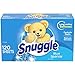 Snuggle - Fogli ammorbidenti per asciugatrice, 120 pezzi, colore: blu brillante
