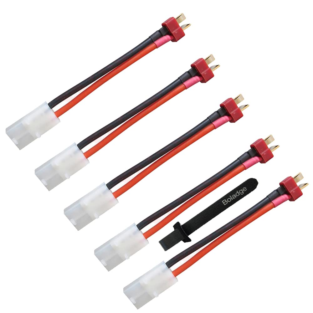 ラジコンプラグ Amazon | Boladge-M Boladge 5個タミヤプラグメスコネクタはT型プラグ
