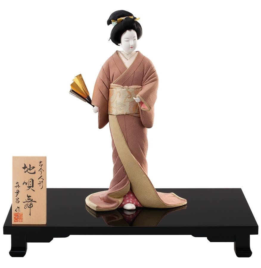 Amazon | 【地唄舞】 真多呂人形作 木目込み人形 浮世人形 伝統工芸品 