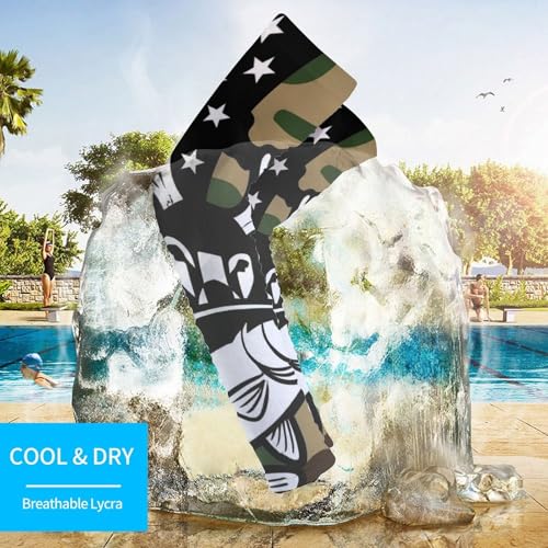 Fashion Cooling Arm Sleeves Breathable Moisture Wicking Arm Sleeves For Women4