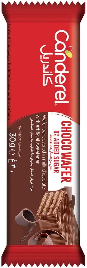 Canderel Milk Chocolate Wafer, 30g